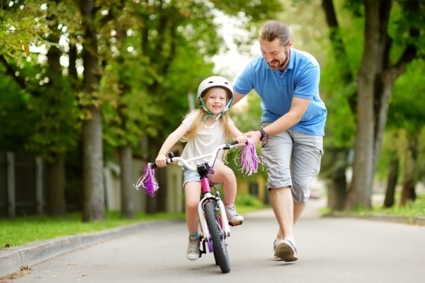 Transitioning from a balance bike to pedal bike